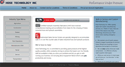 Desktop Screenshot of hosetechnology.com